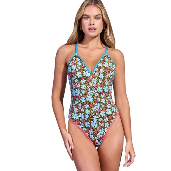 NWT Goyi One-Piece Swimsuit - Women's size M - Picture 1 of 8